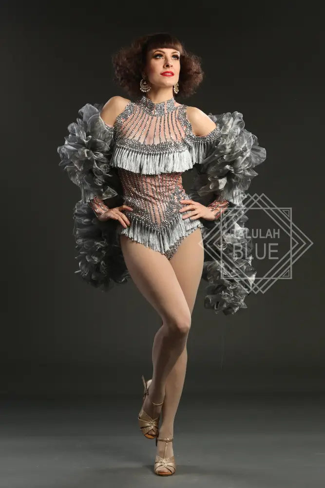 Art Deco 1920s Tassel Dance Leotard
