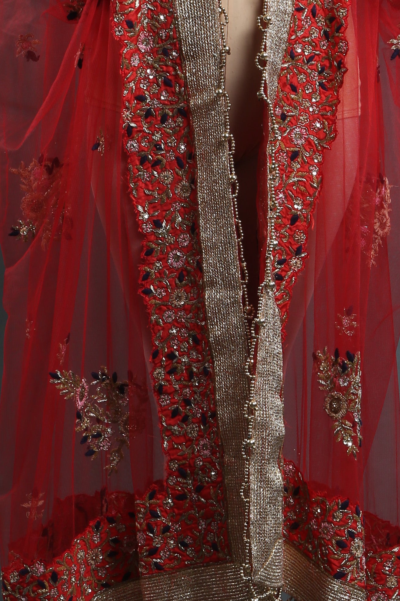 Red Great Gatsby Style 1920s Jacket