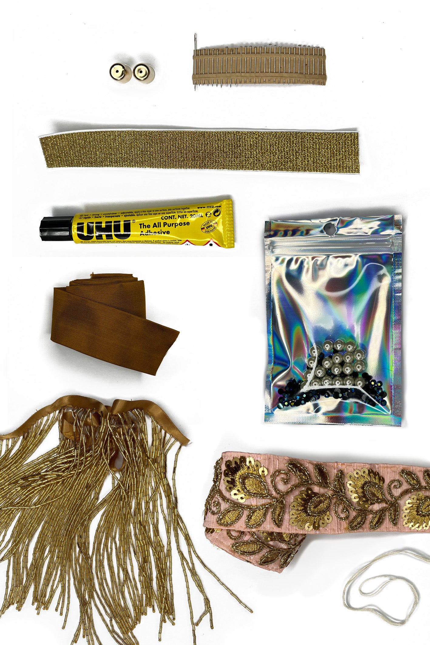 Craft your own ~ Pink Art Deco Headband