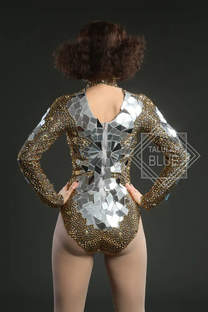 mirror leotard festival costume outfit