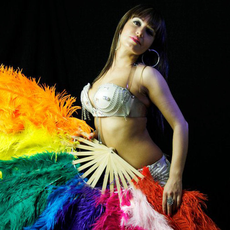 12 & 16 inch Burlesque Fan Staves