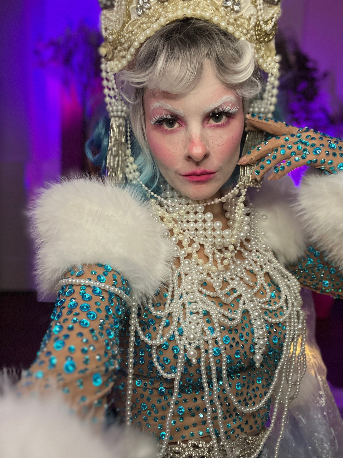 From Shop to Stage: The Teal Catsuit I Designed for Both Performers and the Public