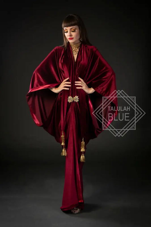 red_wine_burgundy_maroon_velvet_1920s_flapper_gatsby_dress_Talulah_Blue_Creations