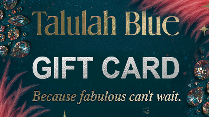Get a gift card for Talulah Blue Costumes for your loved ones who enjoy Circus, cabaret costumes and festivals