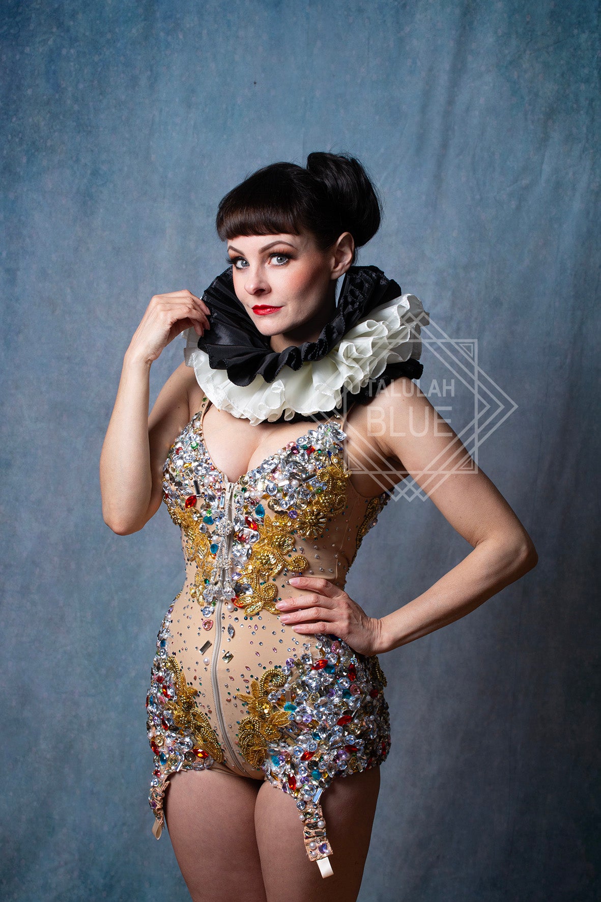 clown costume neck ruffle harlequin pierrot clown clown clown 