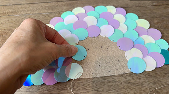Craft your own ~ Iridescent Fringe Festival Epaulettes