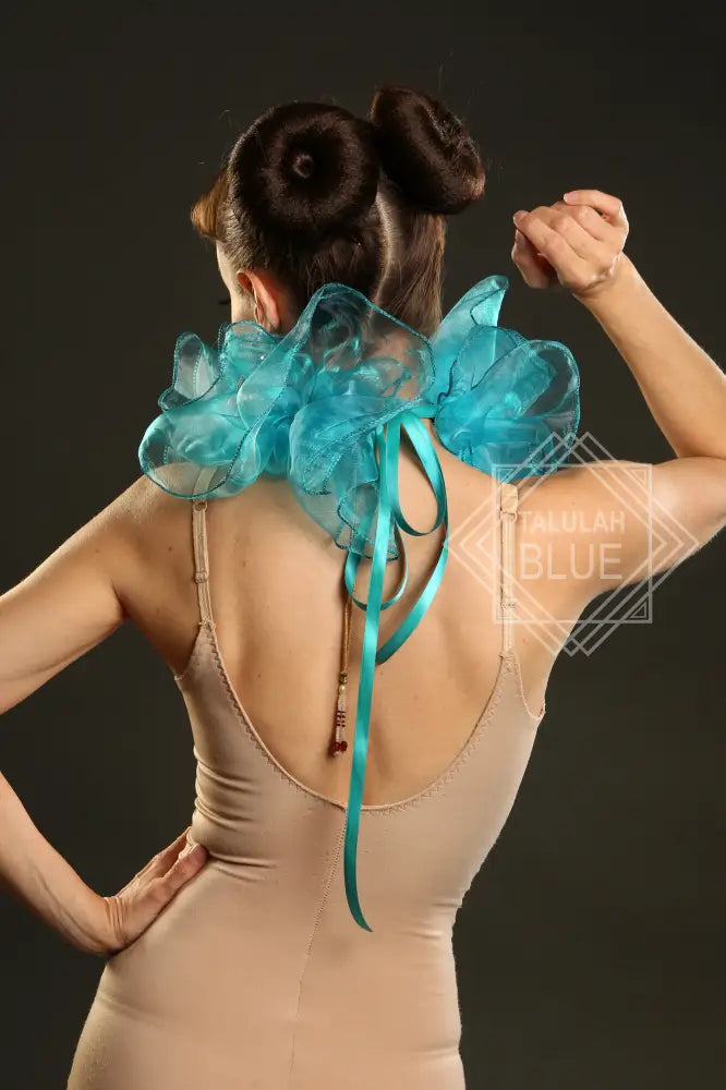 Multi-Coloured Neck ruffle costume ruff