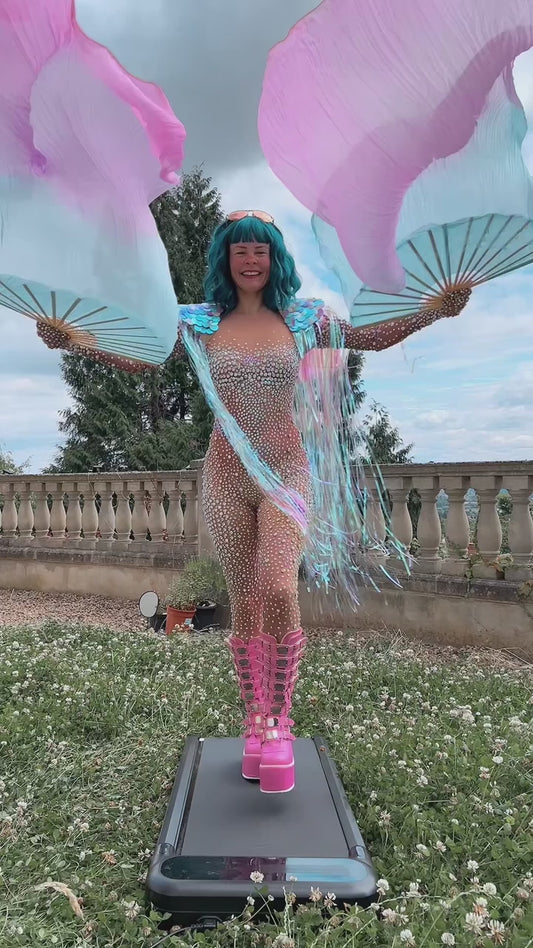 PRE ORDER ~ AB Crystal Catsuit