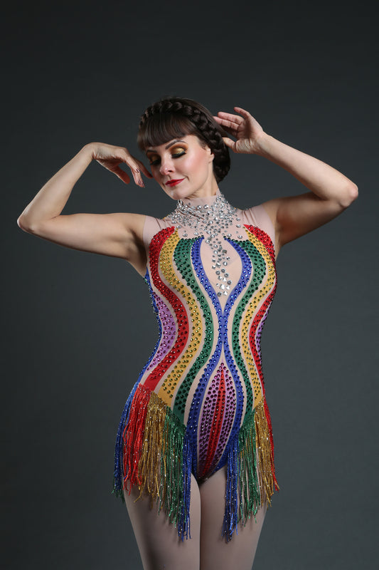 Rainbow Leotard - leotard