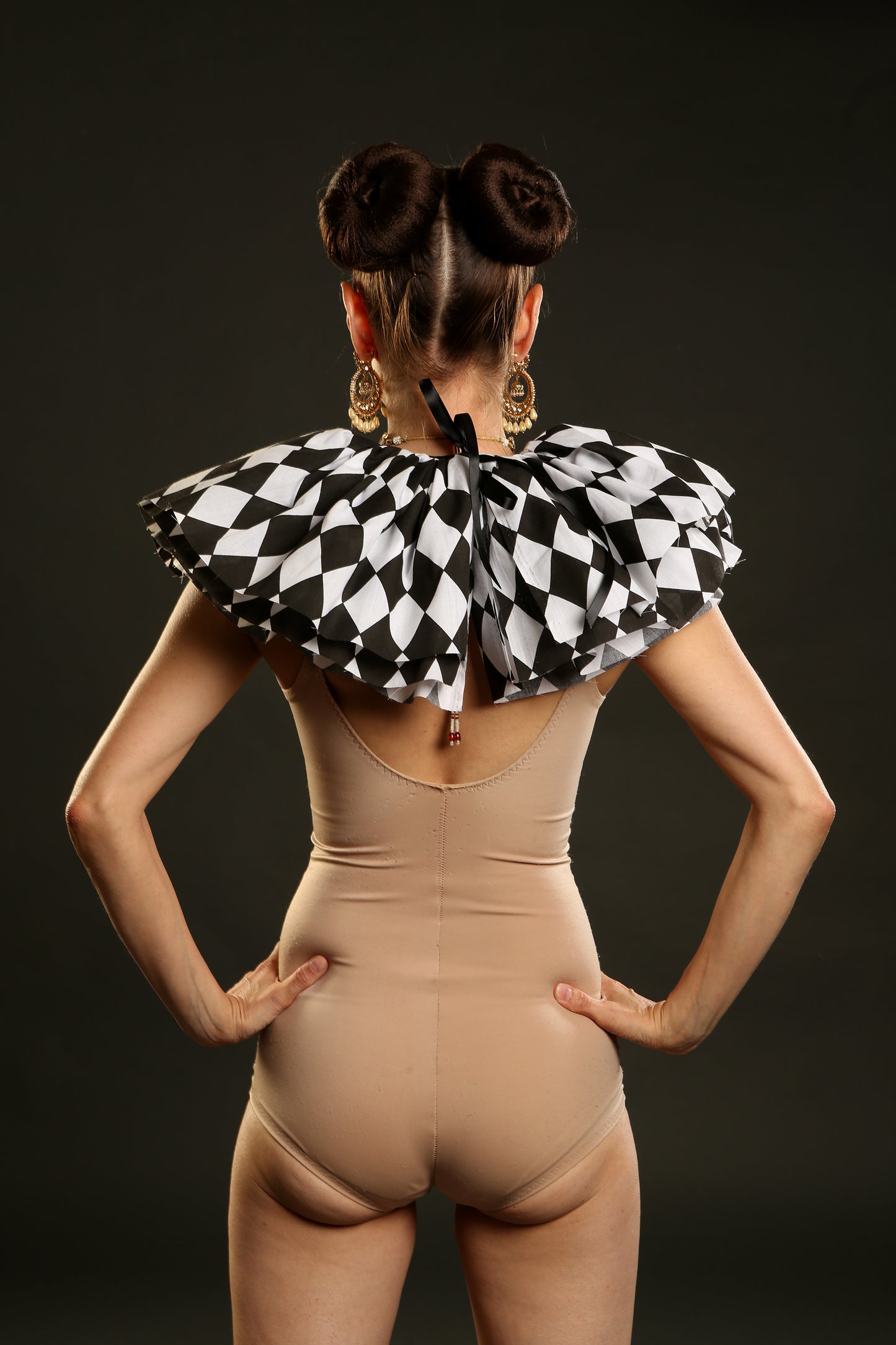Striped Cotton Circus Ruffs