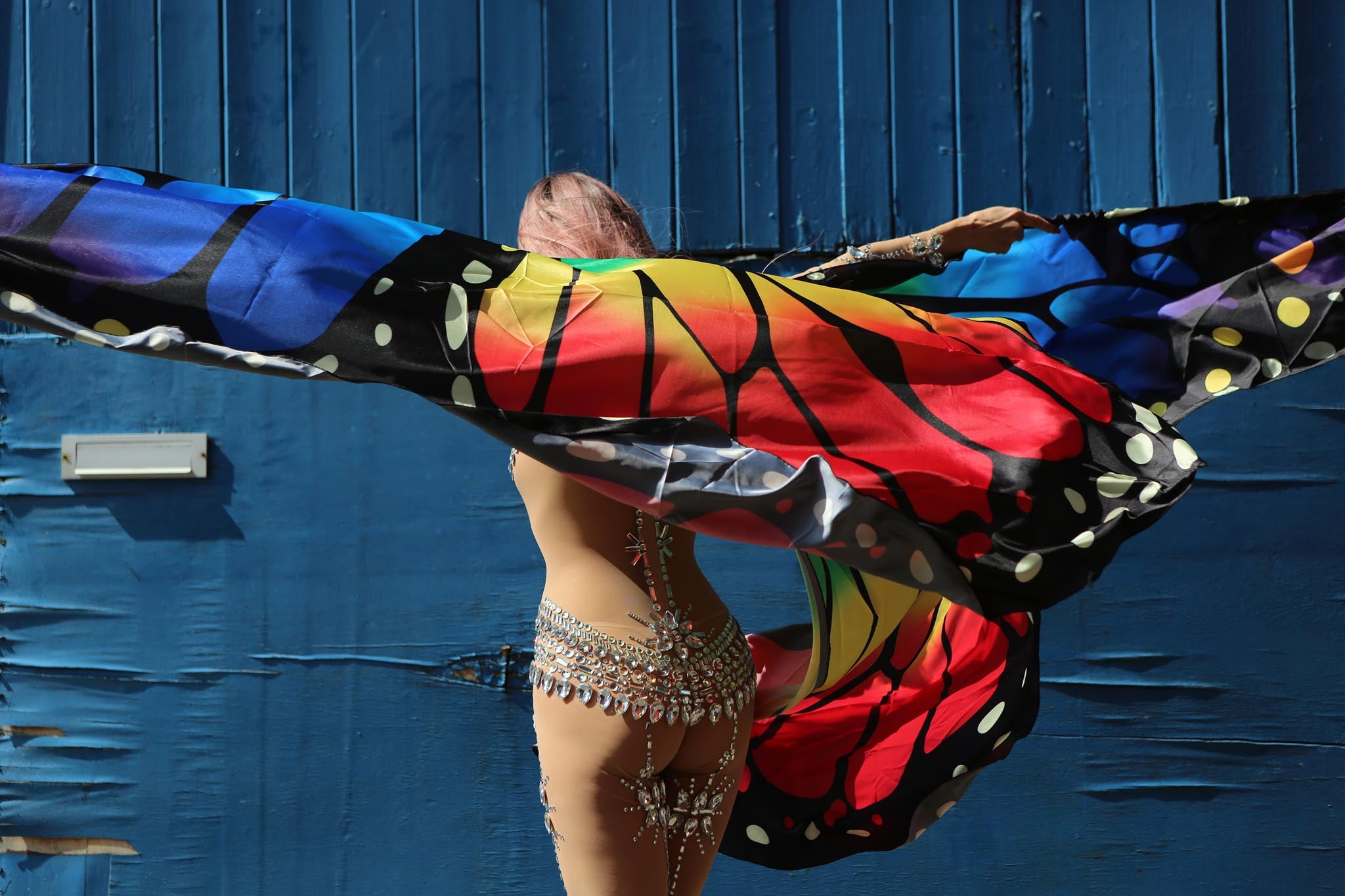 rainbow butterfly isis wings butterfly costume