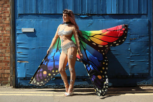 rainbow butterfly isis wings butterfly costume