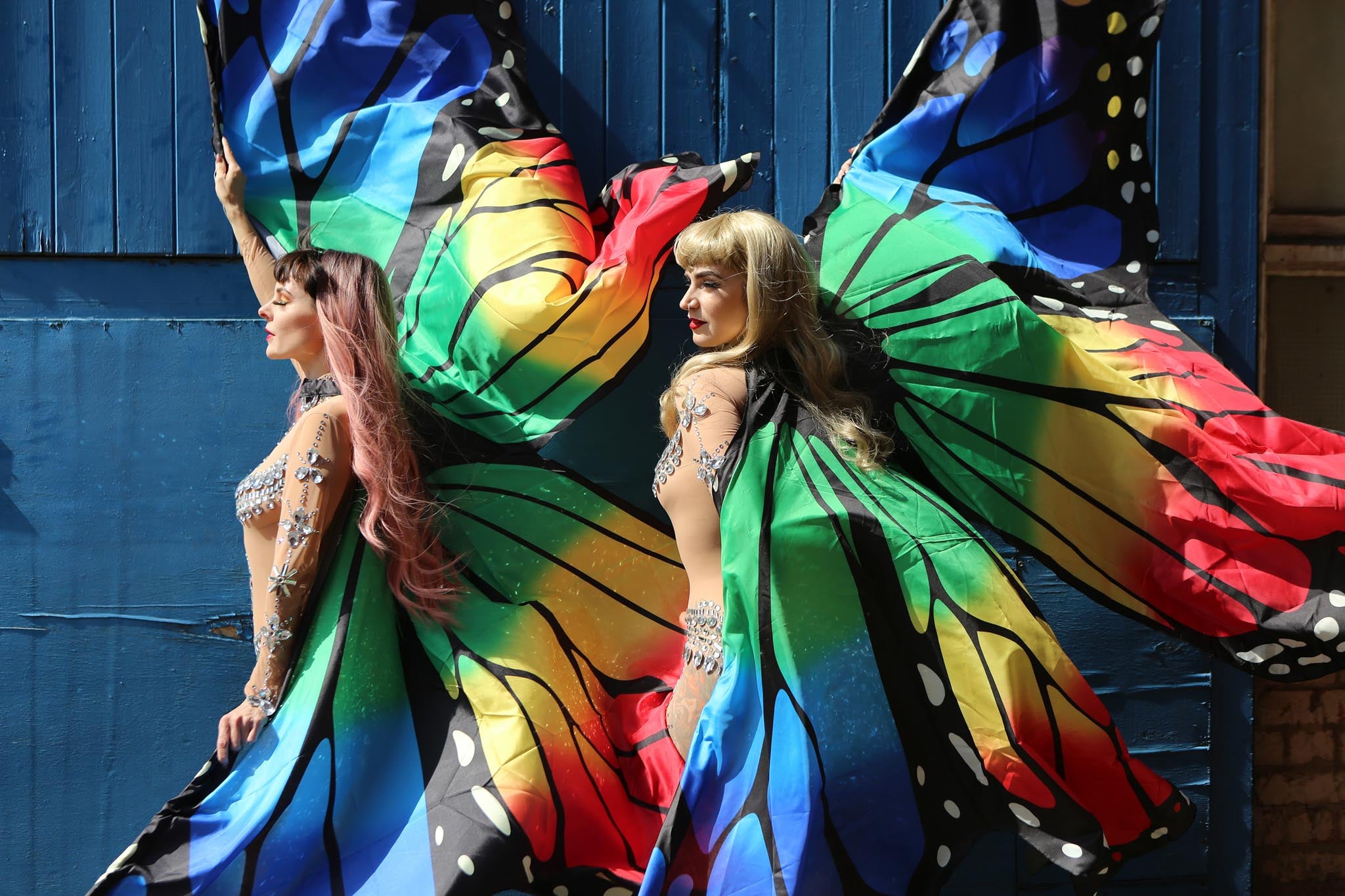 rainbow butterfly isis wings butterfly costume
