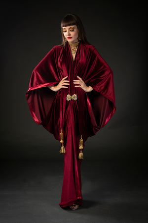 red_wine_burgundy_maroon_velvet_1920s_flapper_gatsby_dress_Talulah_Blue_Creations